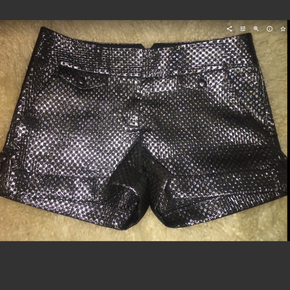 Express Silver Shorts